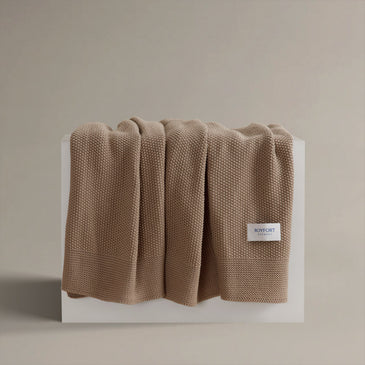 Strickmusterdecke